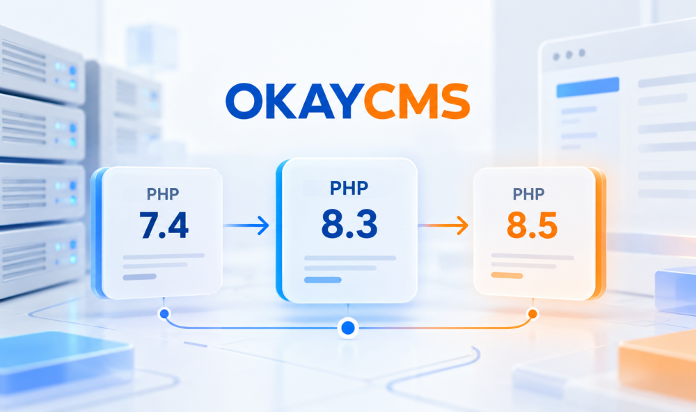 Готовим OkayCMS 4.6.0 с поддержкой PHP 8.3 и PHP 8.5