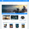 Шаблон для OkayCMS Games Шаблон для OkayCMS Games