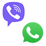 Fast messaging buttons (Viber, WhatsApp, Telegram) Fast messaging buttons (Viber, WhatsApp, Telegram)