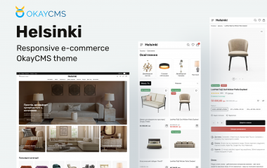 Template for Okay CMS 4.5.* Helsinki